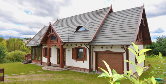 Blachodachówka z posypką mineralną