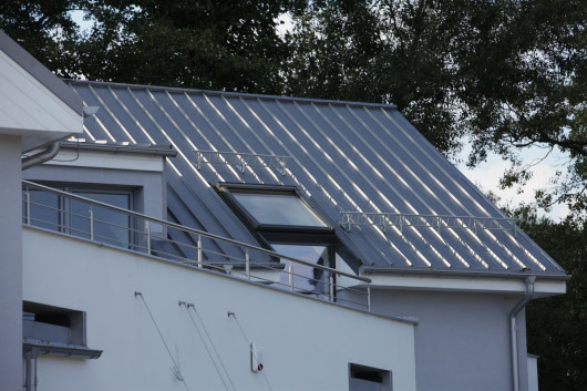 Płaska blacha na rąbek