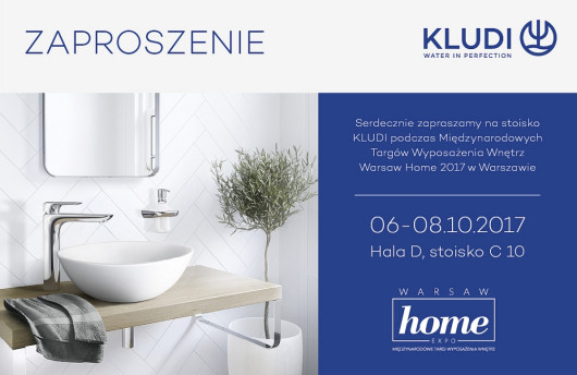 KLUDI zaprasza na ekspozycję firmy znajdującej się w hali D, przy stoisku C 10