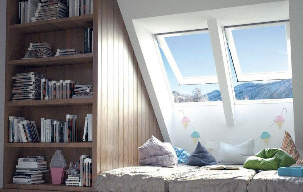 Okna dachowe - Skrzydła na dachu