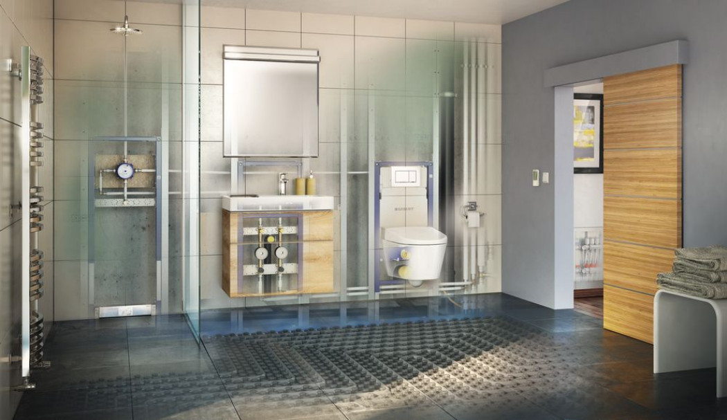 Instalacja wodna - Rury w ścianie