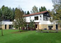 Docelowy z krytym basenem