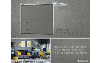 Nowość w ofercie KRISPOL - okleina Beton 2