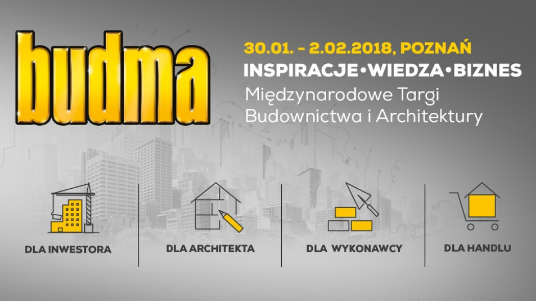 BUDMA 2018 prezentuje Wystawców!