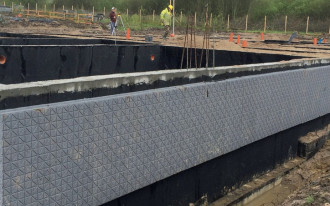 AQUA PASSIVE - grafitowa termoizolacja fundamentów