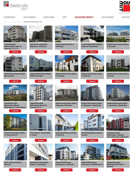 Fasada Roku 2017 na półmetku. Internauci już głosują!