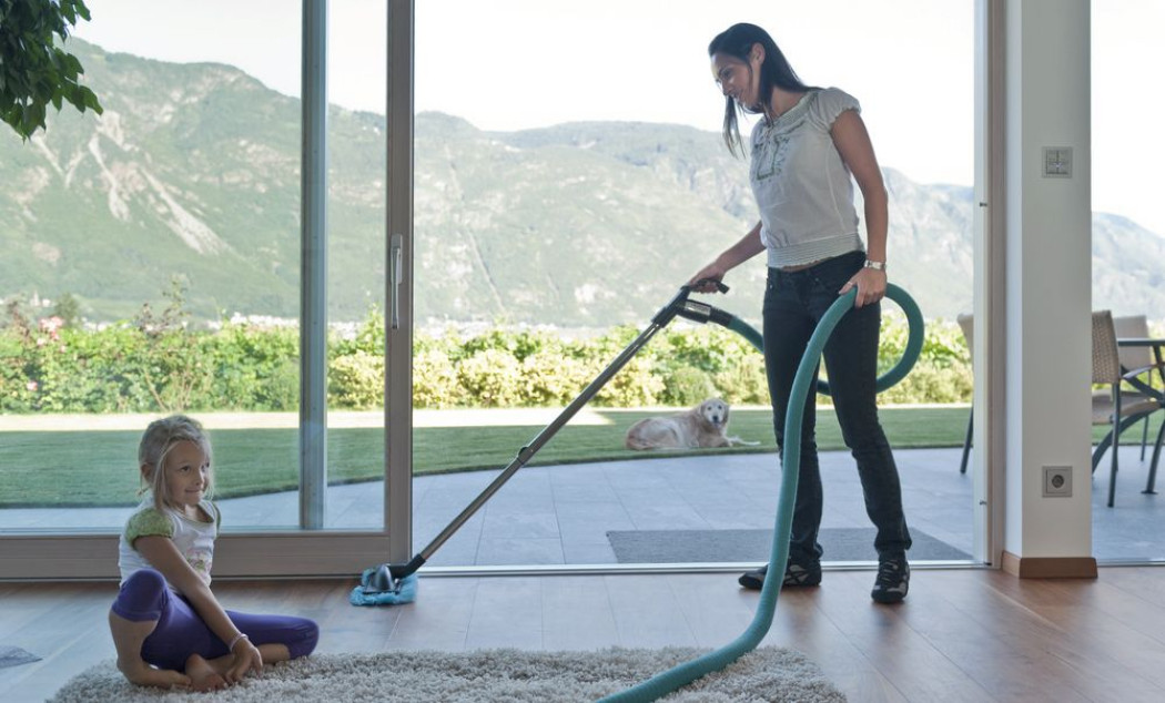 Odkurzanie centralne