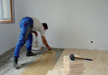 Wymiana posadzki i montaż elektrycznego ogrzewania podłogowego