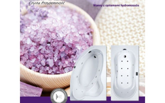 Wanna z hydromasażem od SANPLAST SA teraz w atrakcyjnej cenie