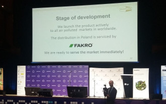 Partner FAKRO - firma RESPILON - w finale Smogathonu