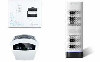 3 modele oczyszczaczy powietrza firmy Goclever