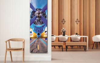 Pomysł na grzejnik z autorską grafiką