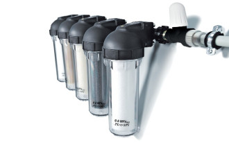 Przepływowe filtry do wody Dafi