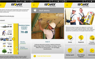 Aplikacja ISOVER - pomocne narzędzie dla wykonawcy i inwestora