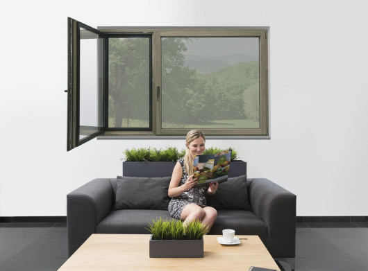 Praktyczne antysmogowe markizy filtrujące cleanAir do okien pionowych