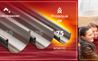 BUDMAT: system rynnowy PVC ProAqua