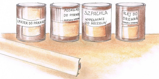 Renowacja parkietu drewnianego - krok 11. Narzędzia