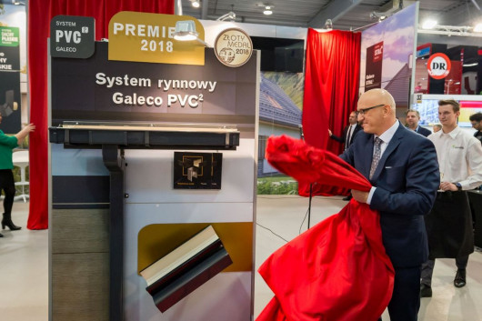 Premiera systemu odwodnienia dachu Galeco PVC2