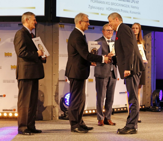 Aż cztery produkty marki Hörmann nagrodzone zostały Złotymi Medalami MTP targów Budma 2018