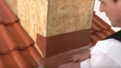 Obróbka dekarska komina