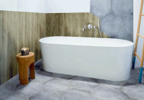 Ściany i podłoga w łazience