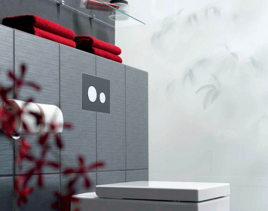 Spłuczka podtynkowa z przyciskiem spłukującym TeceLoop