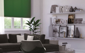 Wielkogabarytowa żaluzja plisowana VX od firmy Anwis