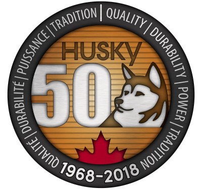 Husky - logo 50 lat