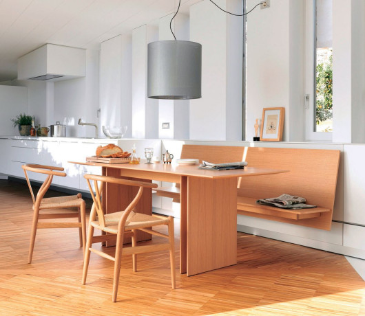 Ławka z serii c3 w wersji podwieszanej