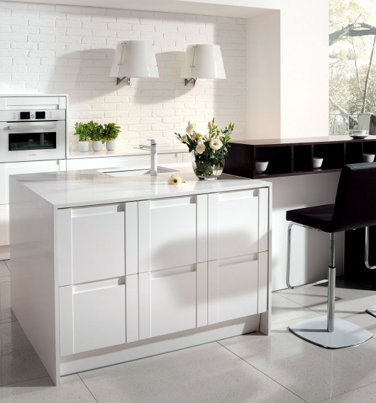 Eleganckie płycinowe fronty kuchni Purezza