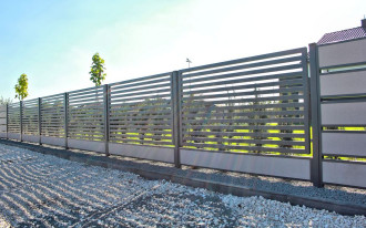 Ogrodzenie palisadowe PP 002 (P64) od KONSPORT