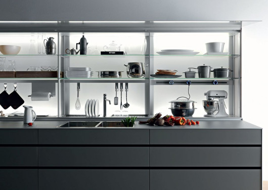 Zabudowa kuchenna z kolekcji New Logica System marki Valcucine