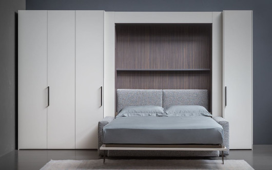 Niezwykłe rozwiązanie Duomo marki Flou do mieszkań o niewielkim metrażu