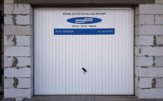 Brama zastępcza na czas budowy w ofercie Novoferm