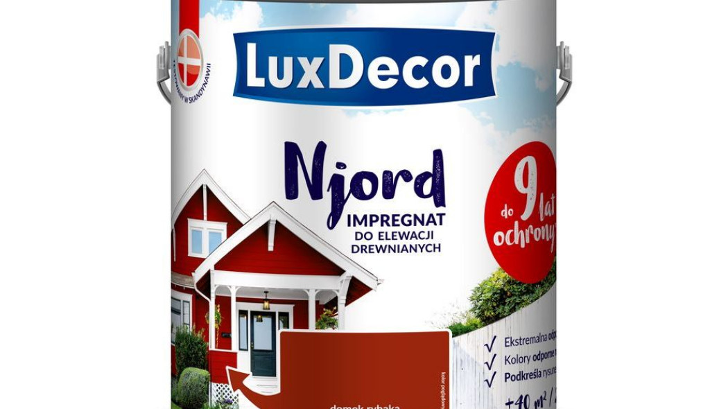 Impregnat do elewacji drewnianych LuxDecor Njord