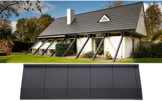 Blachodachówki panelowe w ofercie Braas