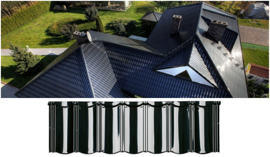 Monier Braas Blachodachówka Decra Elegance