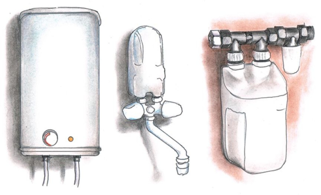 Montaż elektrycznego podgrzewacza wody