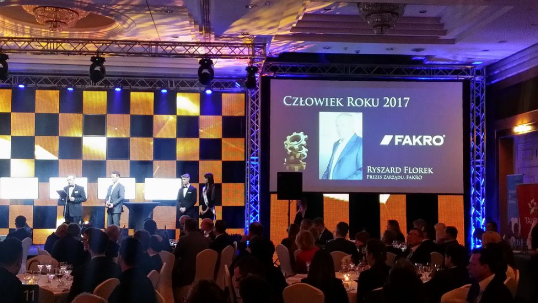 Ryszard Florek Człowiekiem Roku w konkursie Liderzy Świata Produkcji