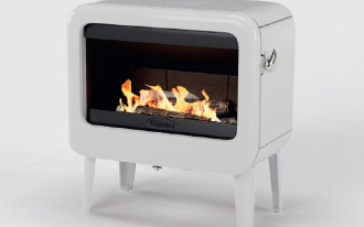 Żeliwny piecyk emaliowany na drewno Dovre Rock