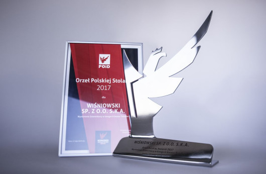 Orzeł Polskiej Stolarki 2017 dla firmy Wiśniowski