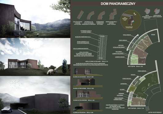 Laureatem III nagrody został Piotr Przekop z Politechniki Białostockiej za projekt &quot;Domu Panoramicznego&quot;