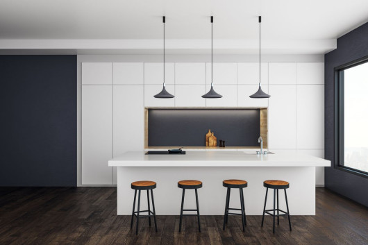 Kontrastowa kuchnia fot. Fotolia