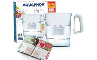 Jasiek Kuroń z rodziną zachęca do picia czystej wody z dzbanka AQUAPHOR!