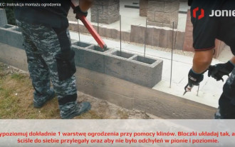 Instrukcja budowy ogrodzenia modułowego