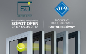 VEKA sponsorem turnieju tenisowego Sopot Open
