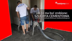 Jak wykonać podkład podłogowy (szlichtę cementową)?