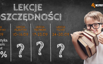LEKCJE OSZCZĘDNOŚCI - 4-etapowa promocja firmy KRISPOL