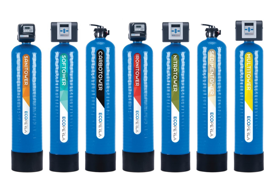 Stacje uzdatniania wody Ecoperla z serii Tower - wydajna filtracja wody! 