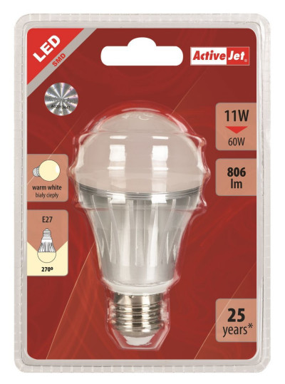 Opakowanie z żarówką